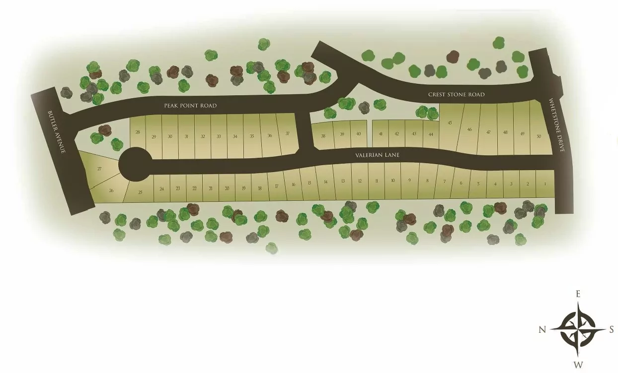 The Ridge at Canyon del Rio site map