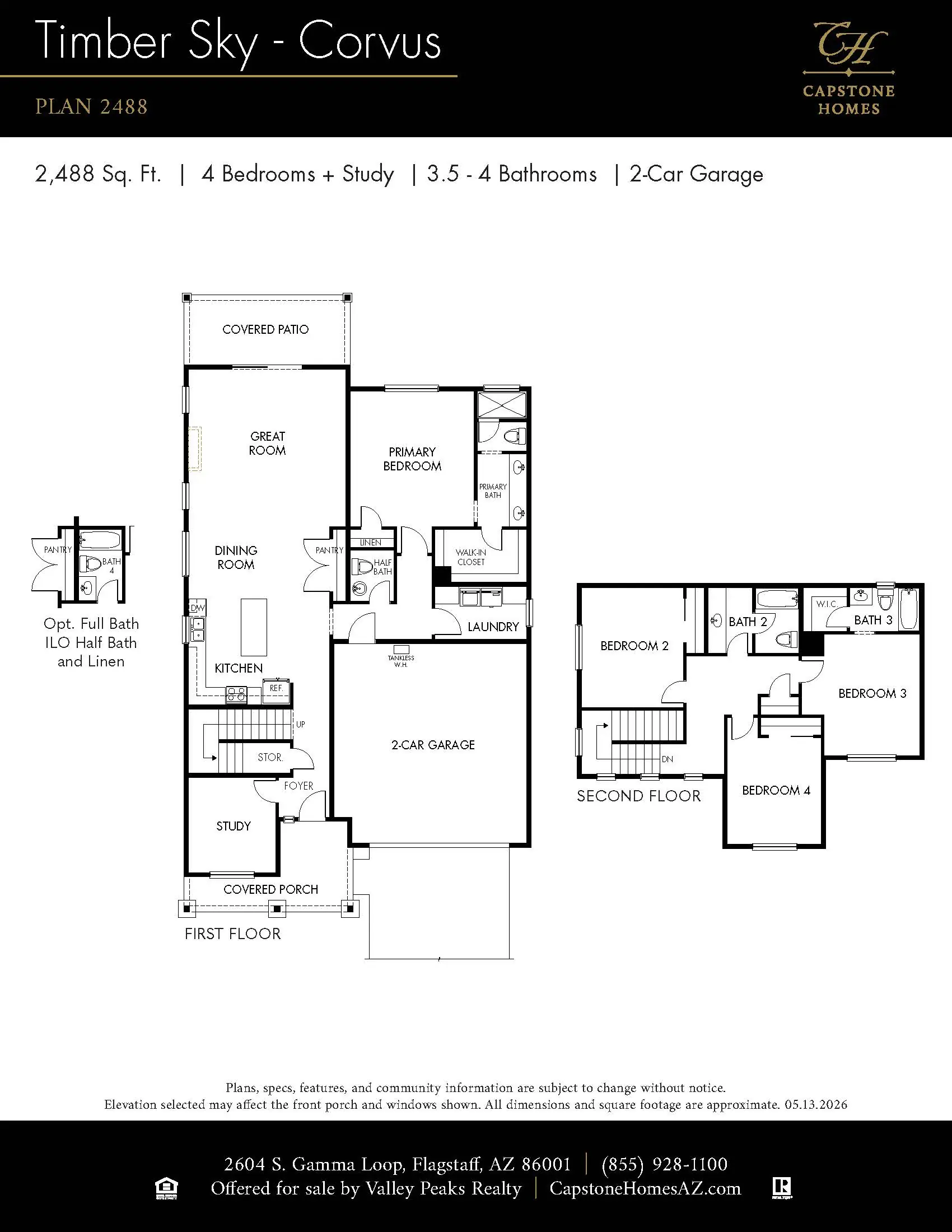 Plan 2488 floor plan