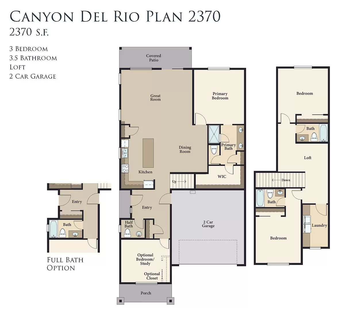 Plan 2370 floor plan