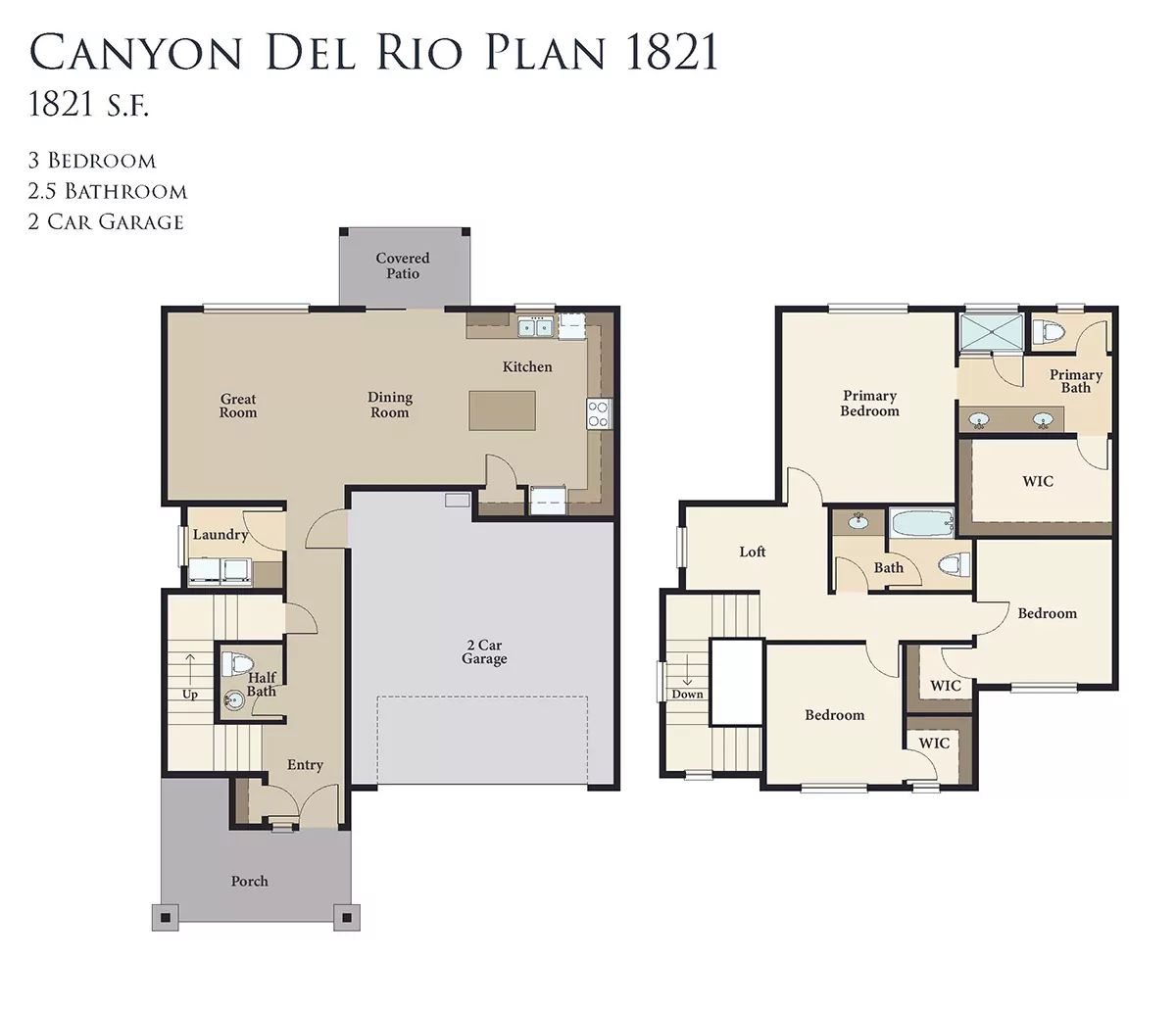 Plan 1821 floor plan