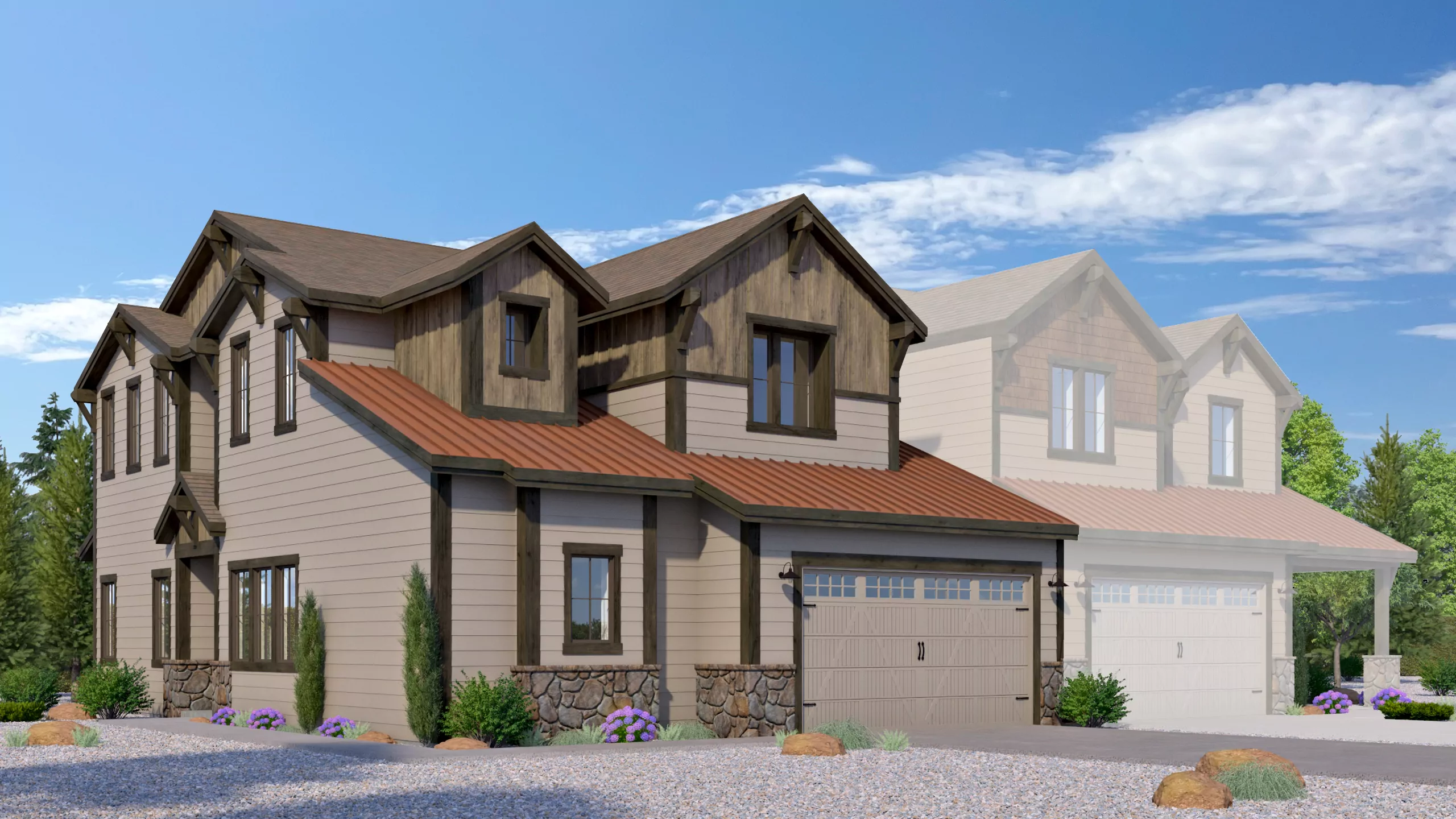 Plan 2 — Homesite 35 exterior